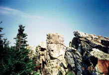 Камни на вершине Ицыла